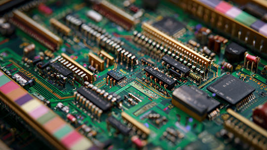 Created with Midjourney V7 Printed circuit board